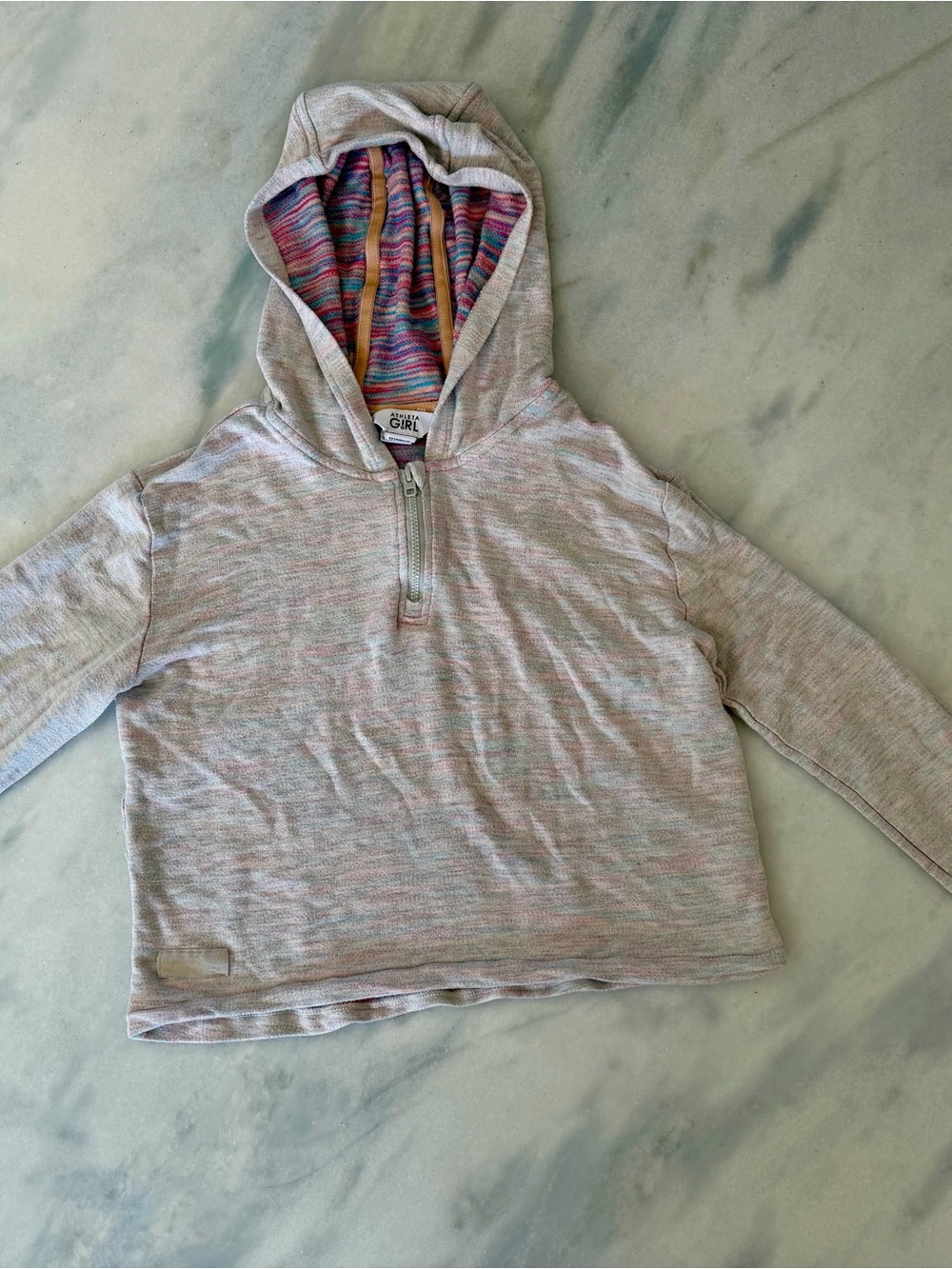 Athleta Girl half Zip-Up Hoodie